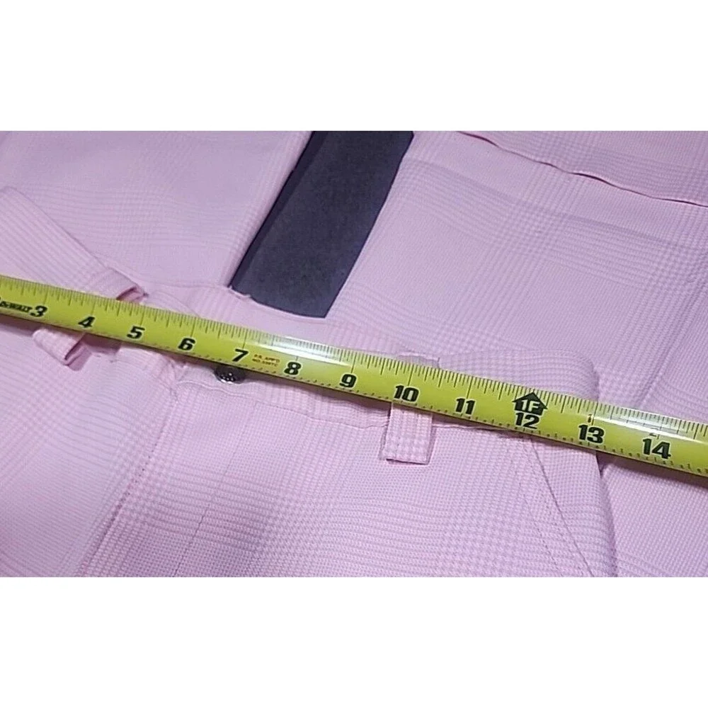 Vintage Levi Clothing Levi's for Gals Pastel Pink Plaid 60's Wide leg Trousers